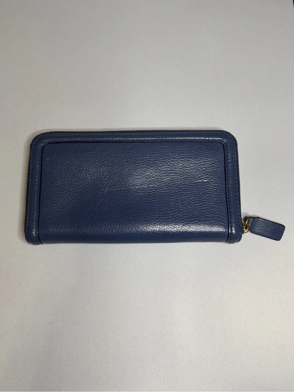 Tory Burch leather zip